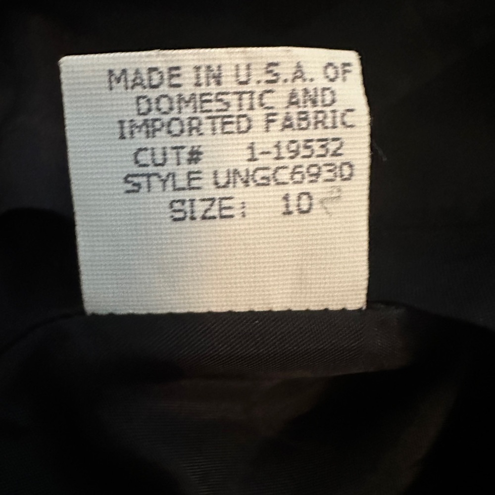 David Meister women’s black woven knit dress. Size 10 - Picture 6 of 14
